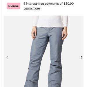Columbia women’s snow pants